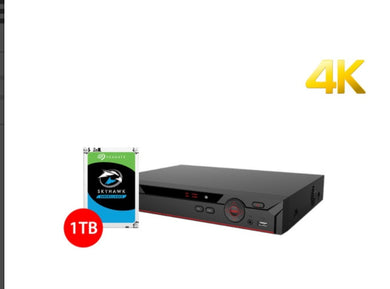 Dahua 4ch  4K NVR 1TB