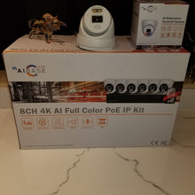 8CH POE NVR WITH 8MP FULL COLOR IPC