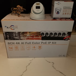 8CH POE NVR WITH 8MP FULL COLOR IPC