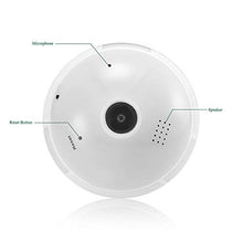 360° Panoramic View WiFi IP Bulb Cam