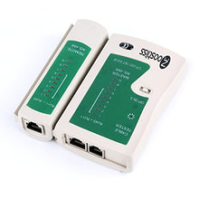 Zoostliss Network Cable Tester RJ45 RJ11 RJ12 UTP LAN Cable Tester Networking Tool