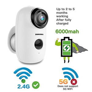 WIFI Wireless Rechargeable Battery Powered Camera