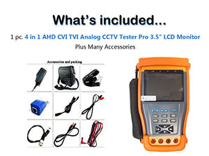 - 3.5" LCD Monitor Cctv Tester Video / PTZ Tester