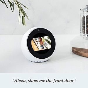 Echo Spot - Smart Alarm Clock with Alexa - Black