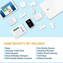 LifeShield, an ADT Company - 14-Piece Easy, DIY Smart Home Security System - Optional 24/7 Monitoring - Smart Camera - No Contract - Wi-Fi Enabled - Alexa Compatible