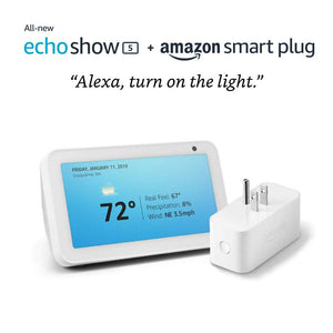 Introducing Echo Show 5 – Compact smart display with Alexa - Charcoal