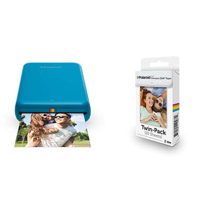 Polaroid ZIP Wireless Mobile Photo Mini Printer (White) Compatible w/ iOS & Android, NFC & Bluetooth Devices