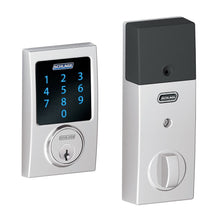 Schlage Z-Wave Connect Camelot Touchscreen Deadbolt with Built-In Alarm, Satin Nickel, BE469 CAM 619, Works with Alexa via SmartThings, Wink or Iris