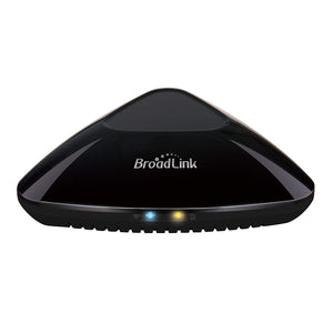 Broadlink RM Mini3 Black Bean Universal Remote, WiFi + IR Control Hub for Smart Home, Compa