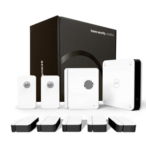 Scout Alarm Smart DIY Wireless Home Security System | 9 Piece Kit - Perfect for Homes & Apartments Above 2000 Sq Ft | Works with Alexa | 24/7 Professional Monitoring | No Contract