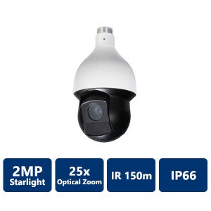 2MP 25x Starlight IR PTZ Network Camera