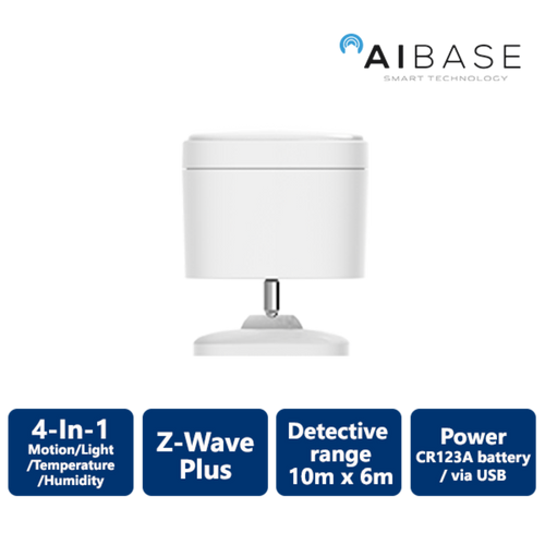 AIBASE SMART HOME 4-IN-1 MOTION SENSOR(HA-ZW-5SABC)