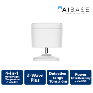 AIBASE SMART HOME 4-IN-1 MOTION SENSOR(HA-ZW-5SABC)