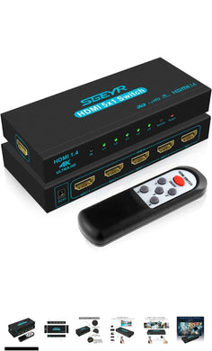 HDMI 4 way splitter