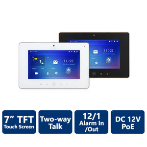 7" TFT TOUCH SCREEN SIP2.0 WI-FI INDOOR MONITOR