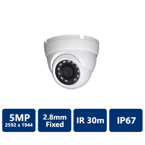 5MP 4-In-1 IR Eyeball, 2.8mm Fixed